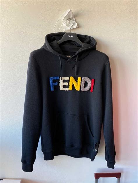 fendi shearling hoodie replica|fendi roma long sleeve.